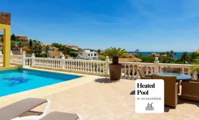 108-Magnificent Villa, 2 Min. Walk to the Beach, Private Pool