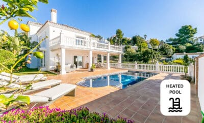 88-Exclusive Villa With Private Heated Pool & Stunning Views, Mijas