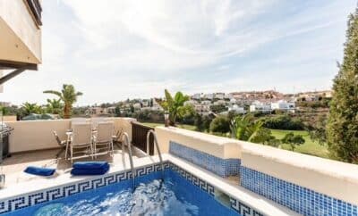 133 – Beautiful House with Private Pool and Terrace next to Golf Course, Mijas.